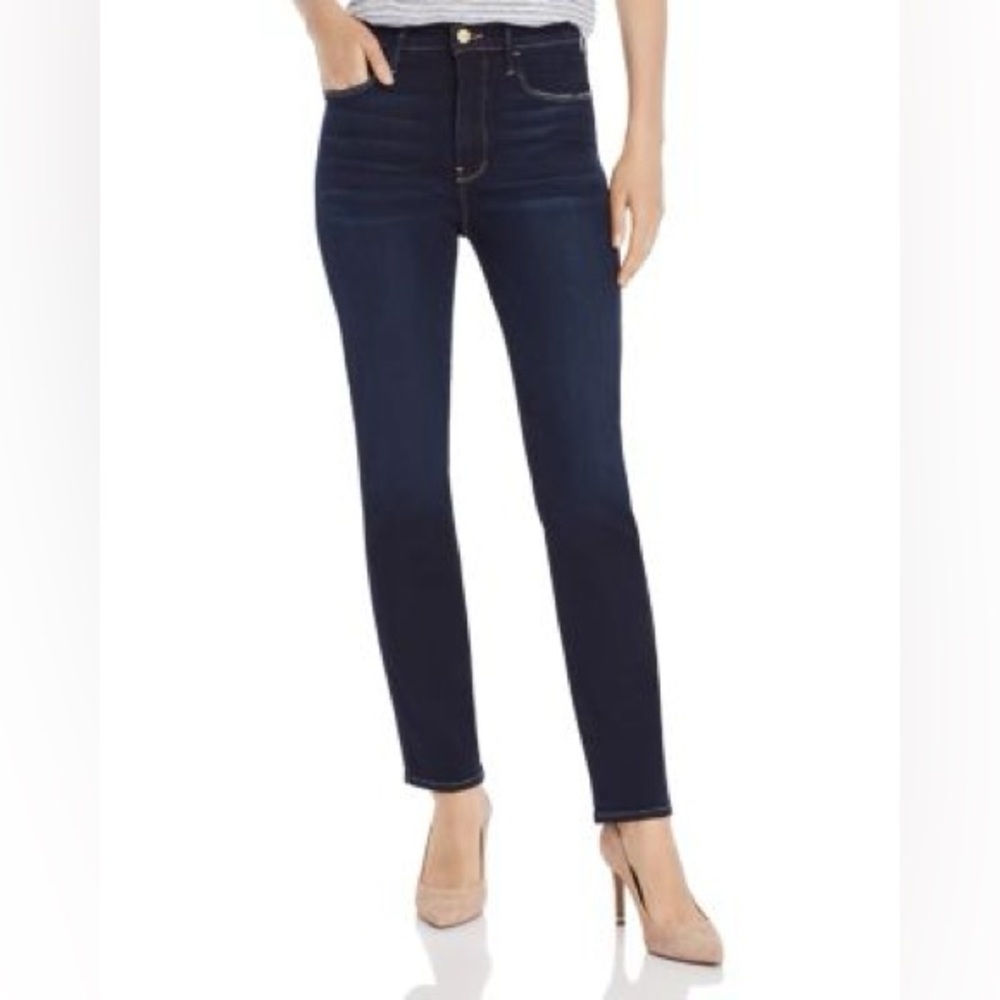FRAME Le Sylvie Slender Straight Jeans in Cabana